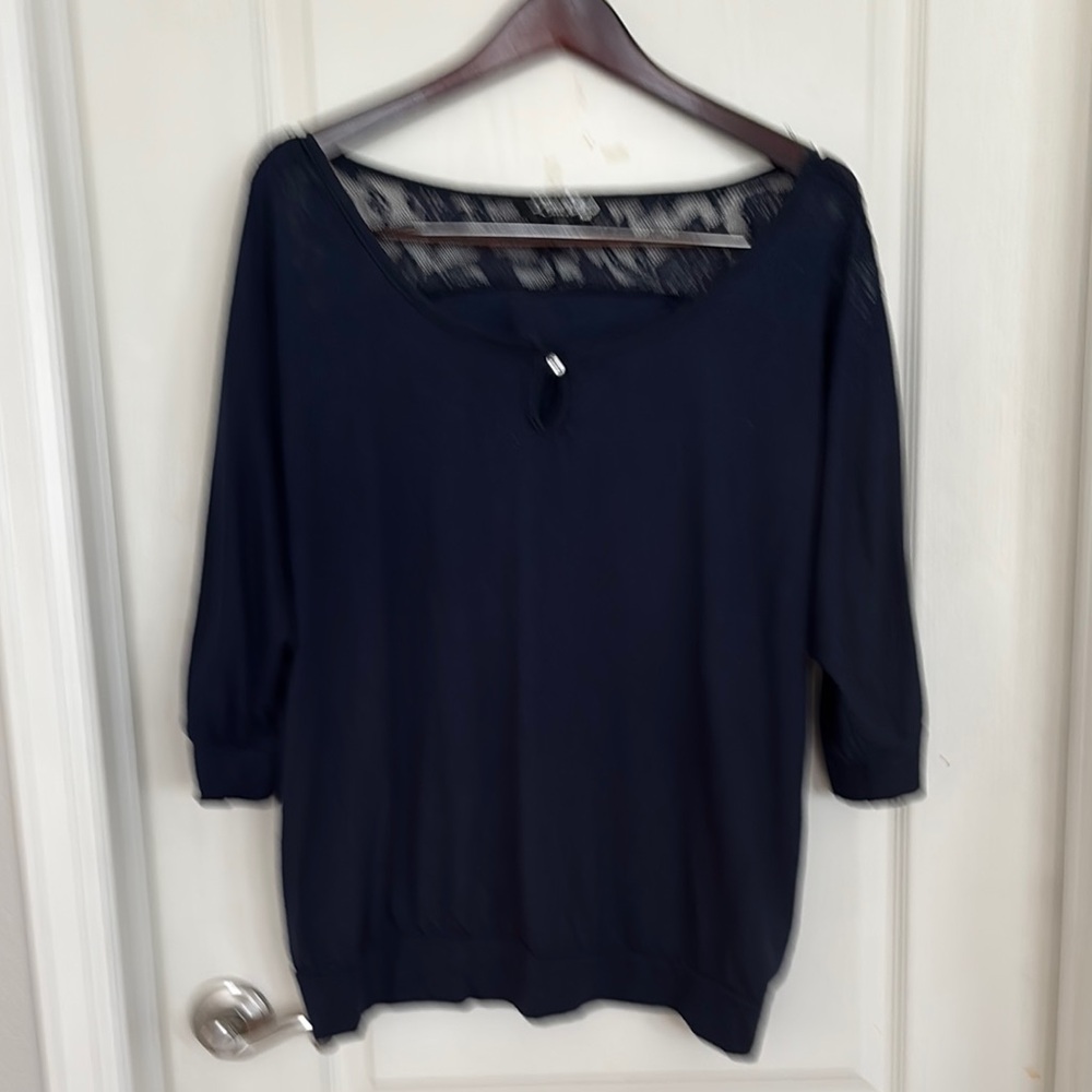 Elegant Blue Blouse